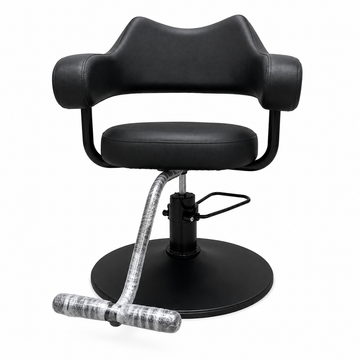 Premium Hydraulic Salon Styling Chair with Ergonomic Backrest & Footrest | VYBEÂ®