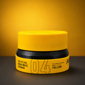 AGIVA Hair Styling Aqua Wax Grooming 04 Yellow â€“ Maximum Control Hair Wax 155ml | VYBEÂ®