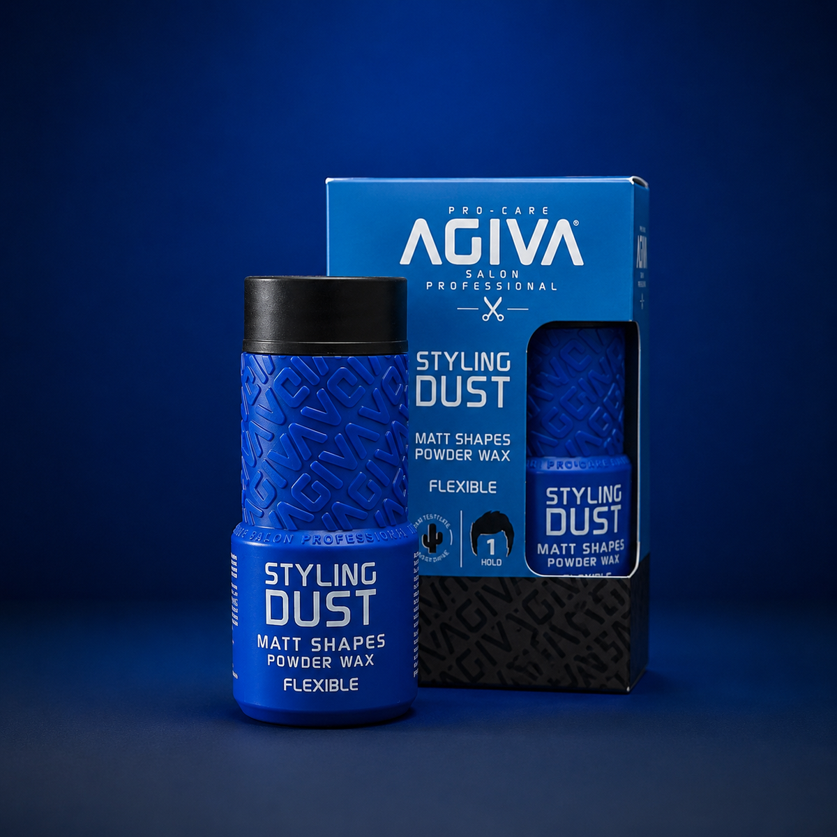Agiva Styling Dust Matte Powder Wax Flexible Hold | VYBEÂ®