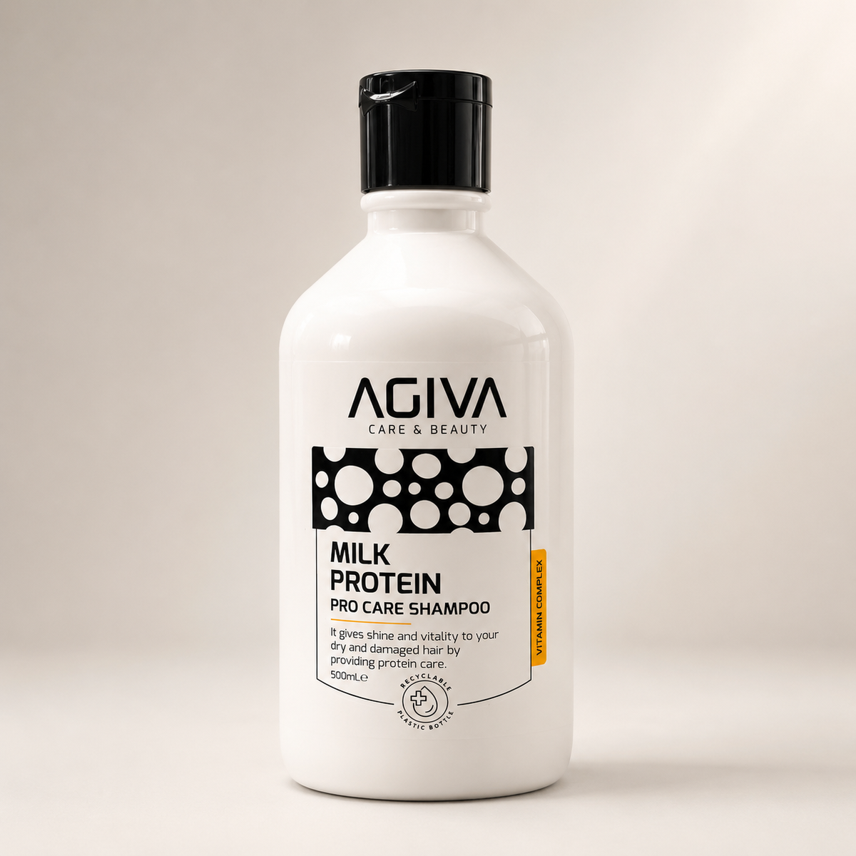 AGIVA Milk Protein Pro Care Shampoo with Vitamin Complex 500ml | VYBEÂ®