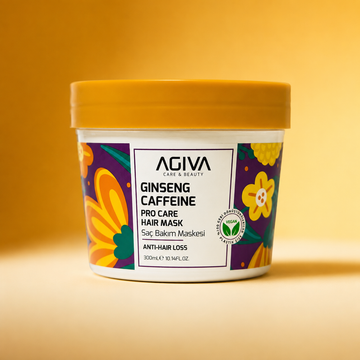 AGIVA Ginseng Caffeine Pro Care Hair Mask Anti-Hair Loss 300ml | VYBEÂ®