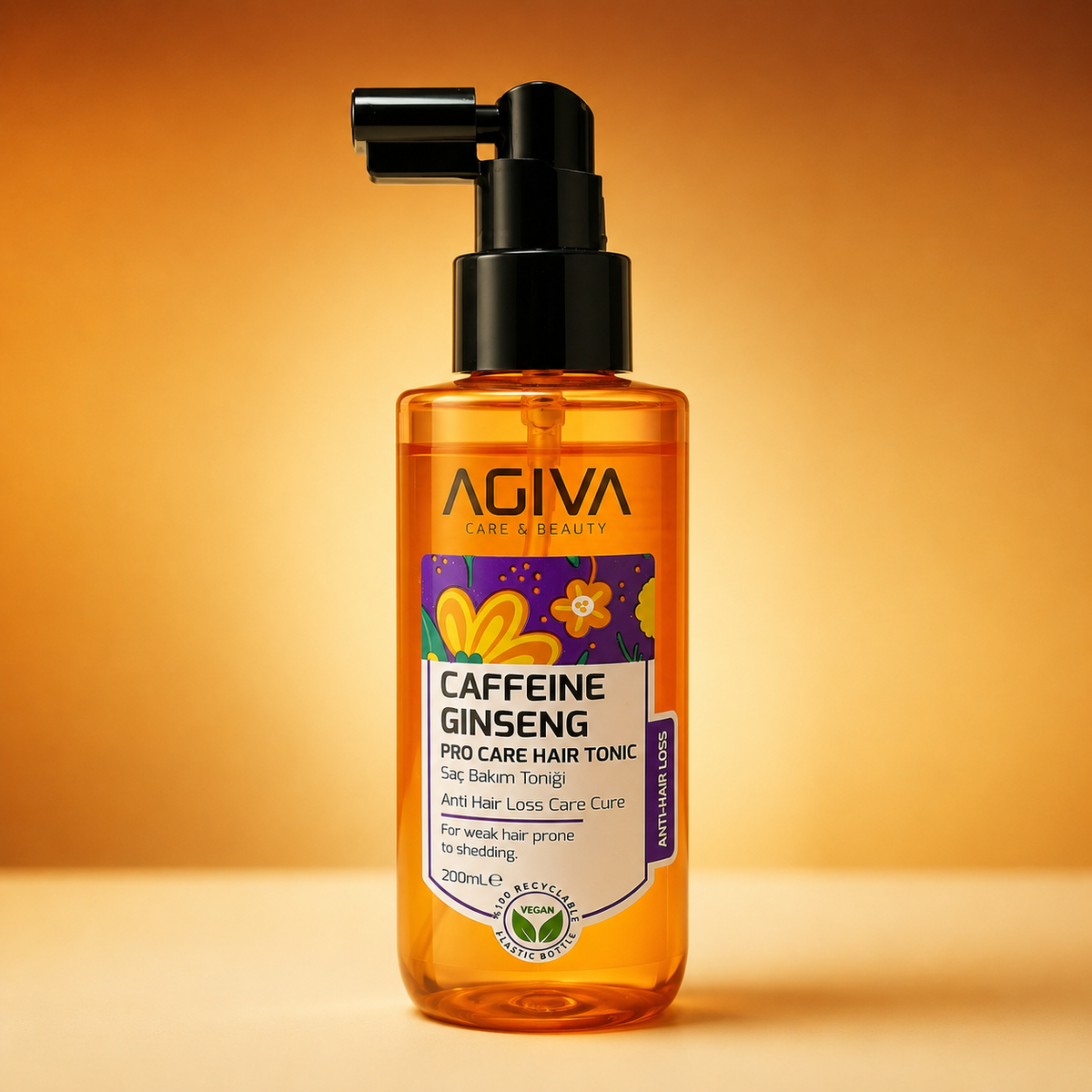 AGIVA Caffeine Ginseng Pro Care Anti-Hair Loss Hair Tonic 200ml | VYBEÂ®