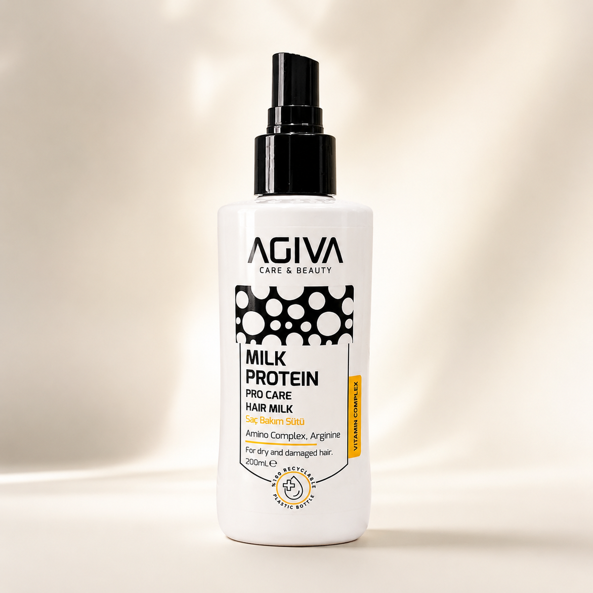AGIVA Milk Protein Pro Care Hair Milk with Amino Complex & Arginine 200ml | VYBEÂ®