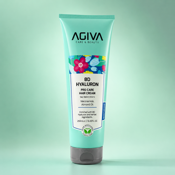 AGIVA 8D Hyaluron Pro Care Hair Cream with Niacinamide & Almond Oil 250ml | VYBEÂ®