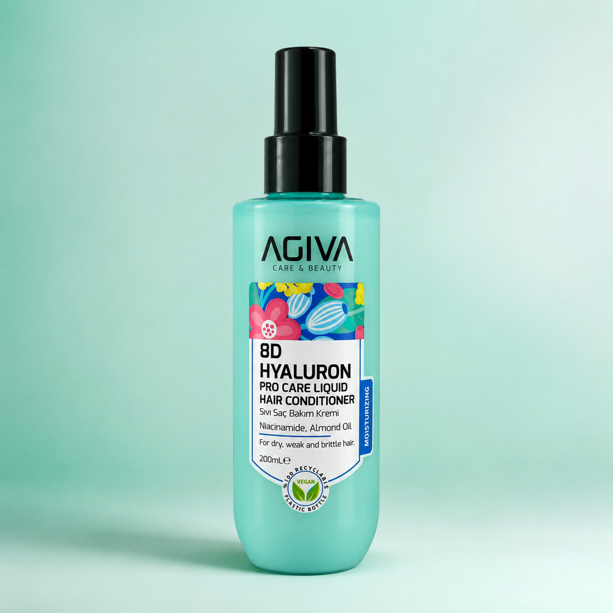 AGIVA 8D Hyaluron Pro Care Liquid Hair Conditioner 200ml | VYBEÂ®