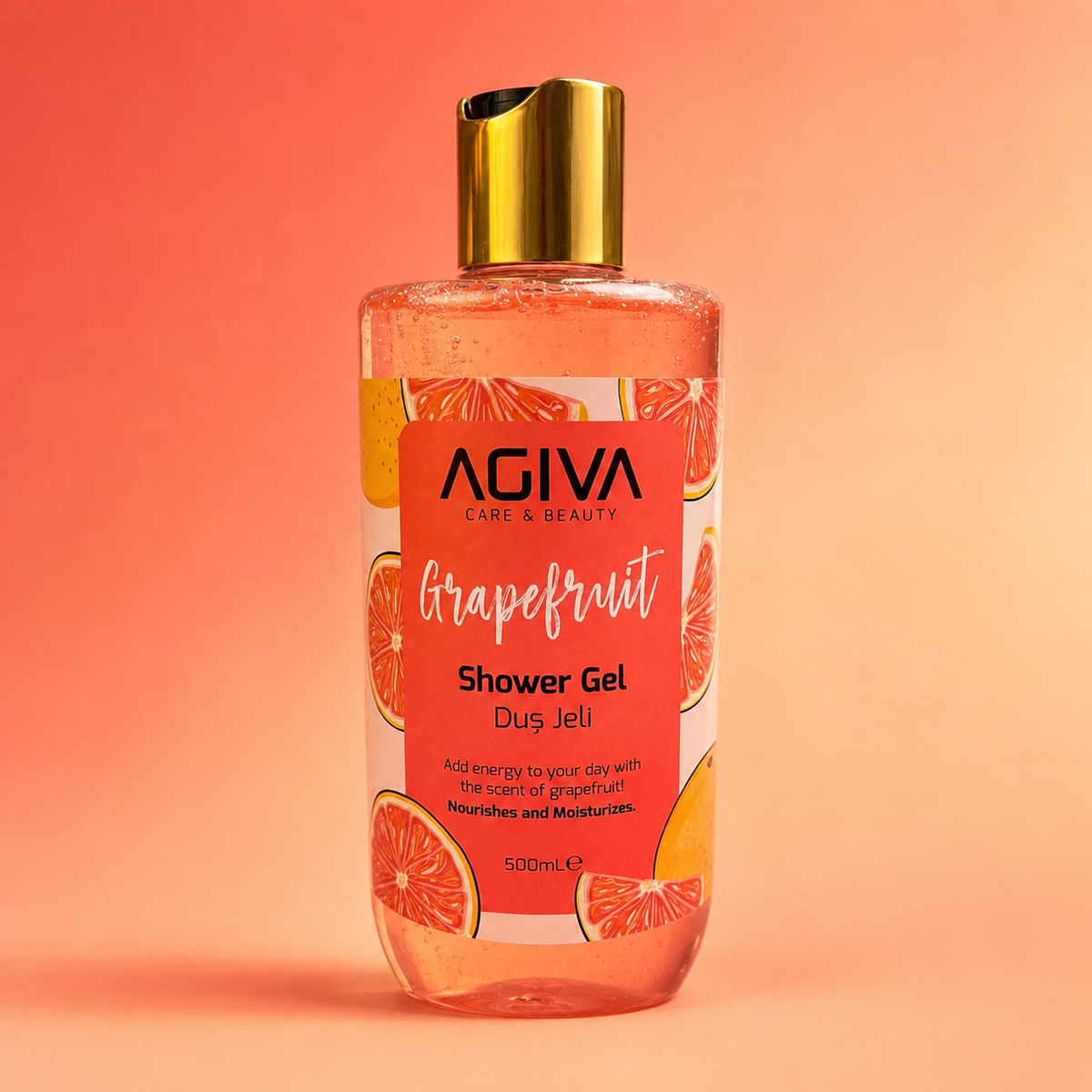 AGIVA Grapefruit Nourishing & Moisturizing Shower Gel 500ml | VYBEÂ®