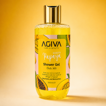 AGIVA Mango & Papaya Nourishing & Moisturizing Shower Gel 500ml | VYBEÂ®