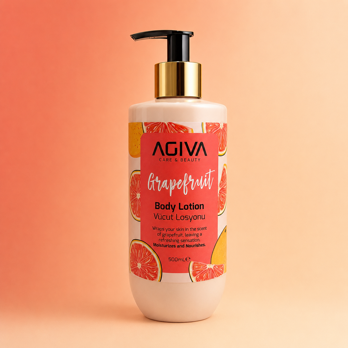 AGIVA Grapefruit Nourishing & Moisturizing Body Lotion 500ml | VYBEÂ®