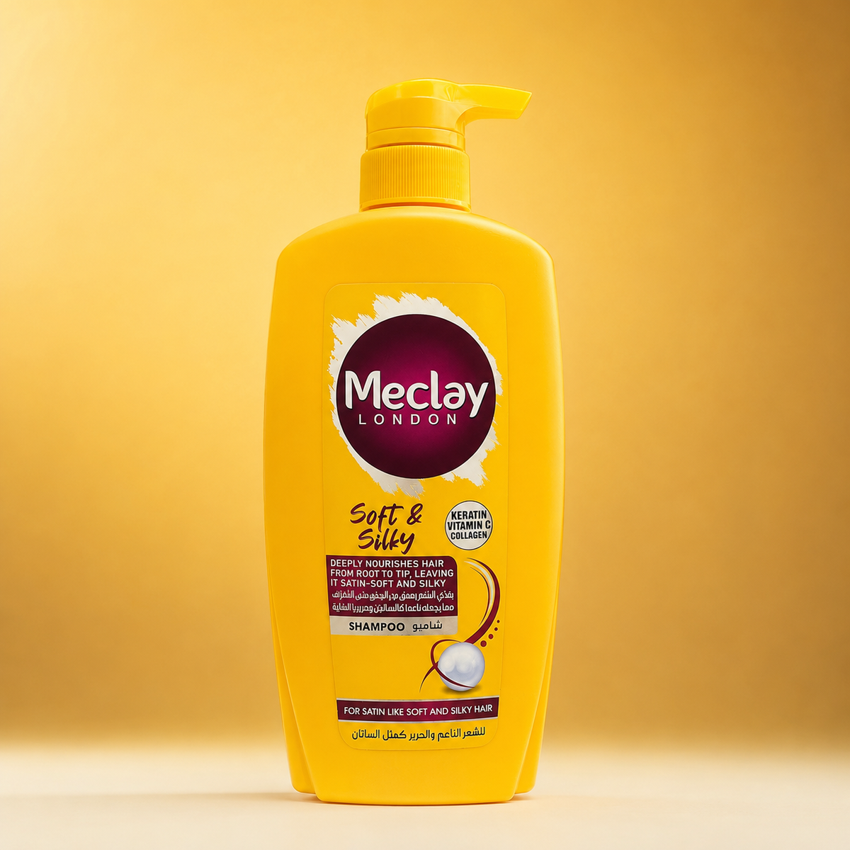 Meclay London Soft & Silky Shampoo 185ml | 360ml | 660ml | VYBEÂ®