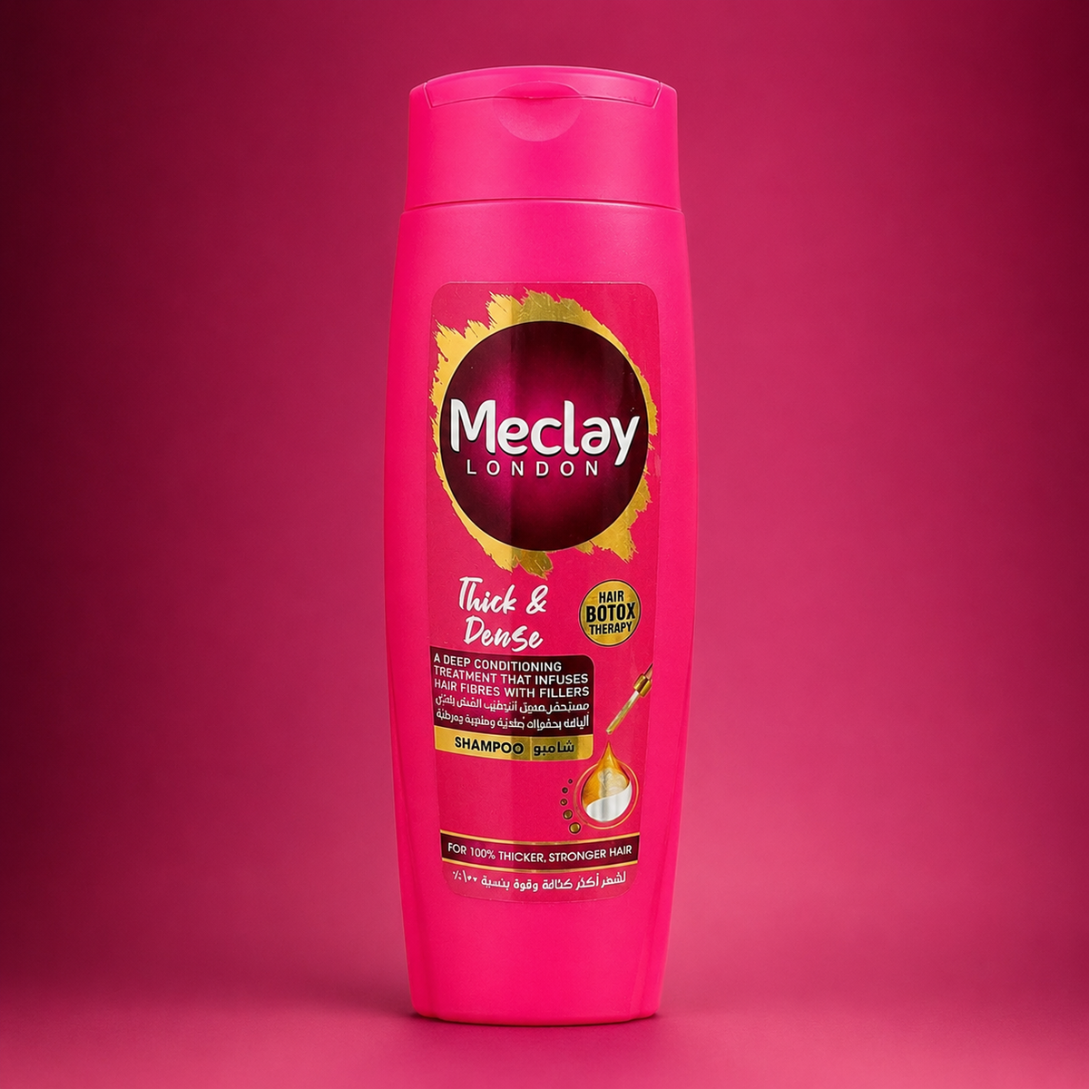 Meclay London Thick & Dense Hair Botox Therapy Shampoo (185ml, 360ml, 660ml) | VYBEÂ®