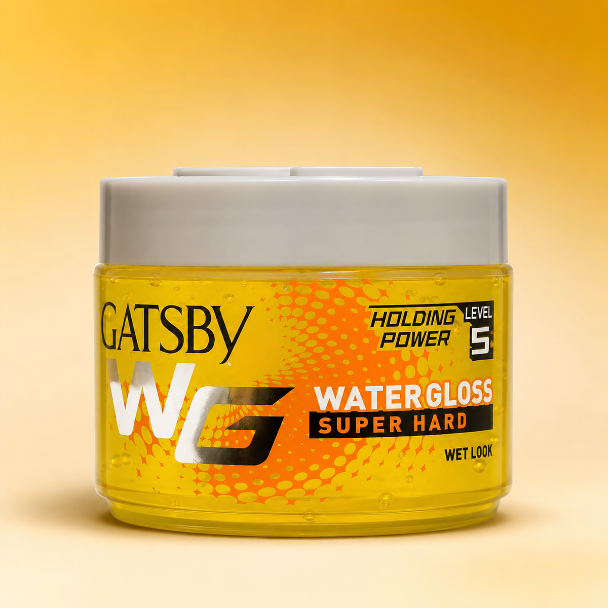 GATSBY Water Gloss Super Hard Hair Styling Gel (Holding Level 5) 75g | 300g | VYBEÂ®