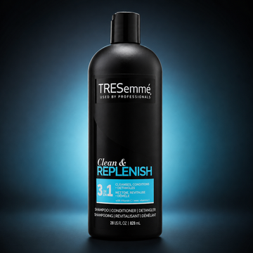 TRESemmÃ© Clean & Replenish 3-in-1 Shampoo, Conditioner & Detangler 828ml VYBEÂ®