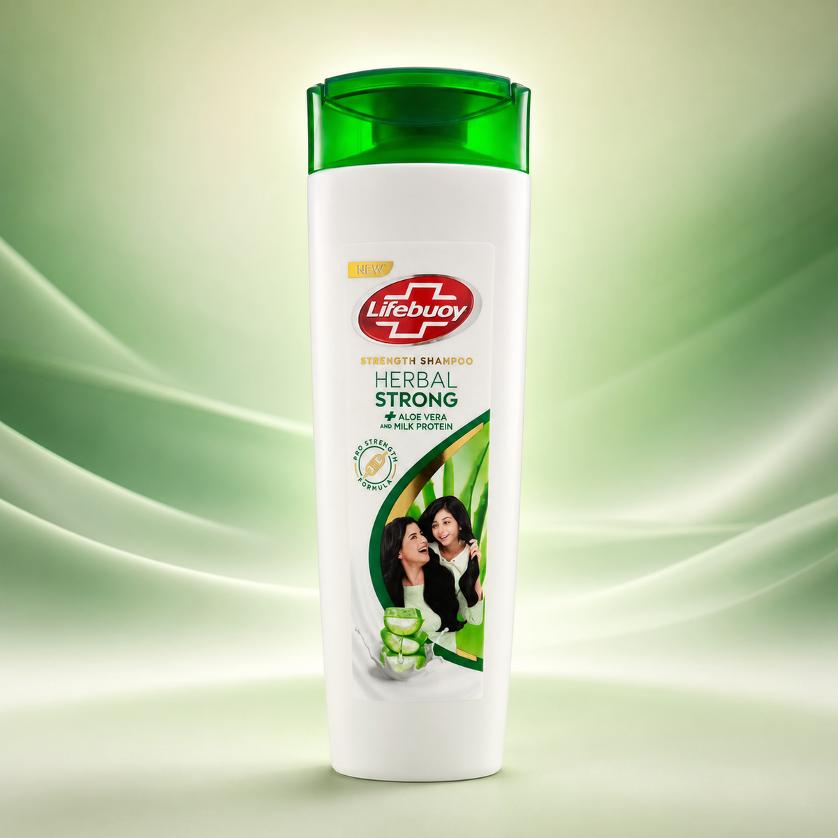 Lifebuoy Herbal Strong Shampoo with Aloe Vera & Milk Protein (175ml / 370ml) VYBEÂ®