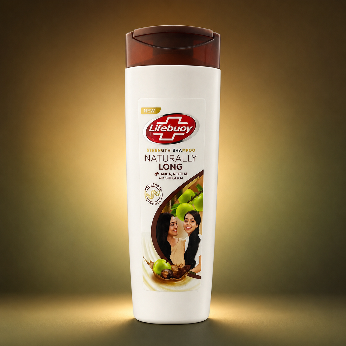Lifebuoy Naturally Long Strength Shampoo with Amla, Reetha & Shikakai (175ml / 370ml) VYBEÂ®
