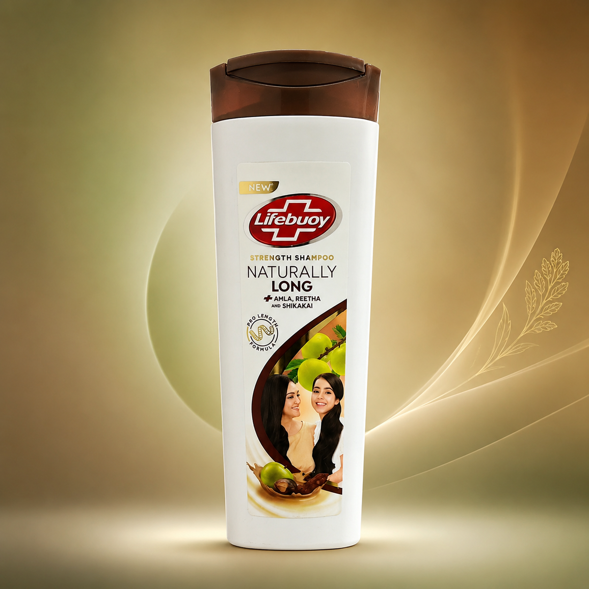 Lifebuoy Naturally Long Strength Shampoo with Amla, Reetha & Shikakai (175ml / 370ml) VYBEÂ®