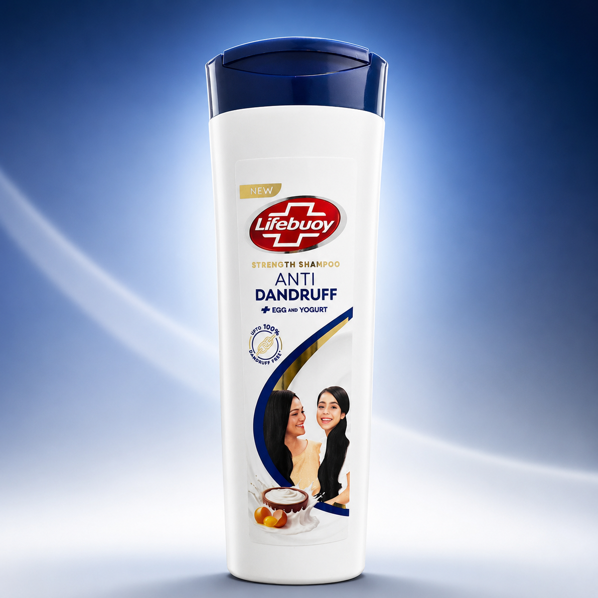 Lifebuoy Strength Shampoo Anti Dandruff with Egg & Yogurt 175ml / 370ml VYBEÂ®