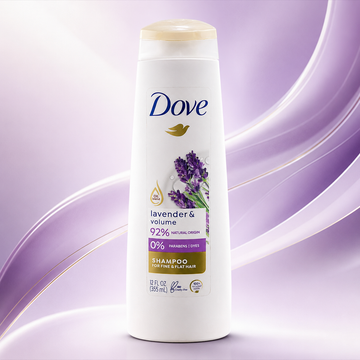 Dove Lavender & Volume Shampoo 355ml VYBEÂ®