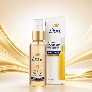 Dove All Day Nourish+ UV Protect Hair Serum Bio-Protein Care 100ml VYBEÂ®
