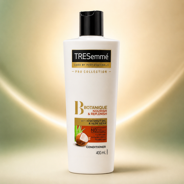 TRESemmÃ© Pro Collection Botanique Nourish & Replenish Conditioner with Coconut Oil & Aloe Vera 400ml VYBEÂ®