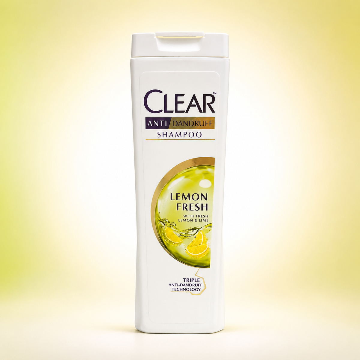 Clear Anti Dandruff Shampoo Lemon Fresh with Fresh Lemon & Lime 380ml VYBEÂ®