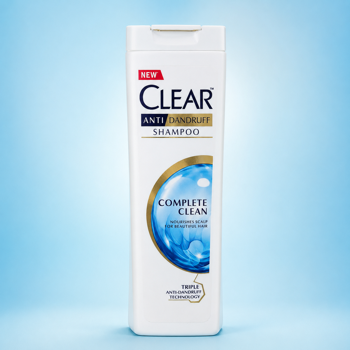 Clear Complete Clean Anti Dandruff Shampoo 185ml & 380ml VYBEÂ®