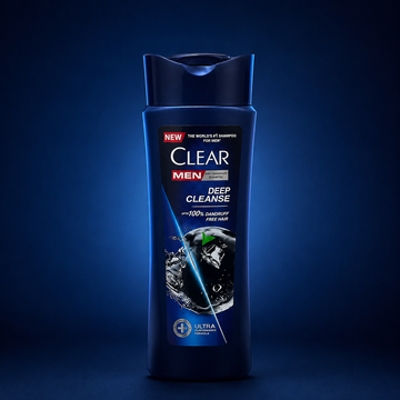 Clear Men Deep Cleanse Anti-Dandruff Shampoo 185ml VYBEÂ®