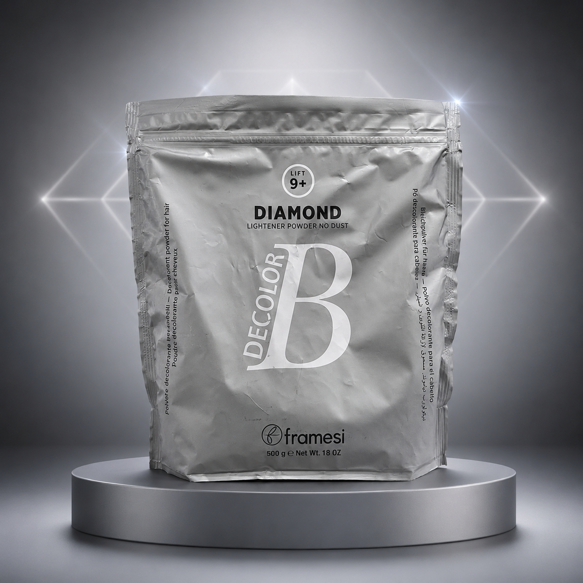Framesi Decolor B Diamond Lightener Powder No Dust 500g  | VYBEÂ®