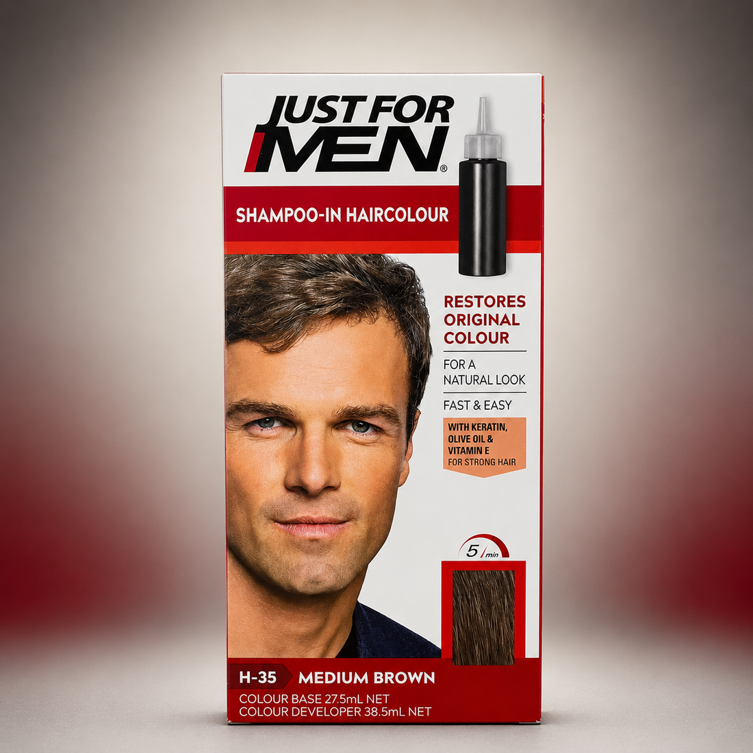 Just For Men Shampoo-In Hair Colour | VYBEÂ®