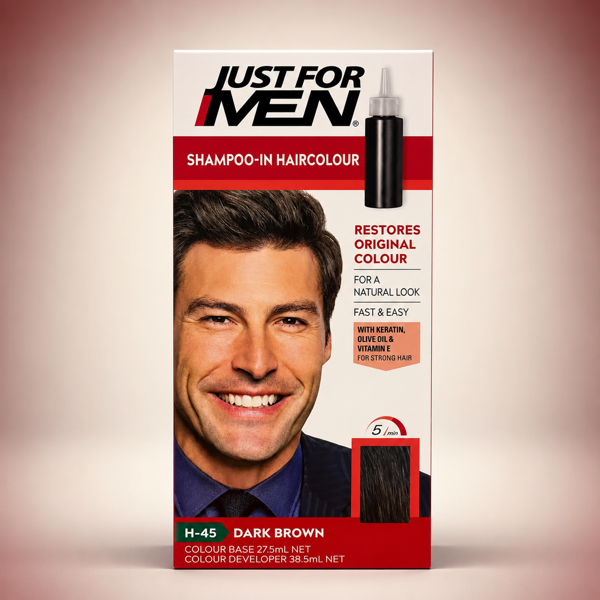 Just For Men Shampoo-In Hair Colour | VYBEÂ®