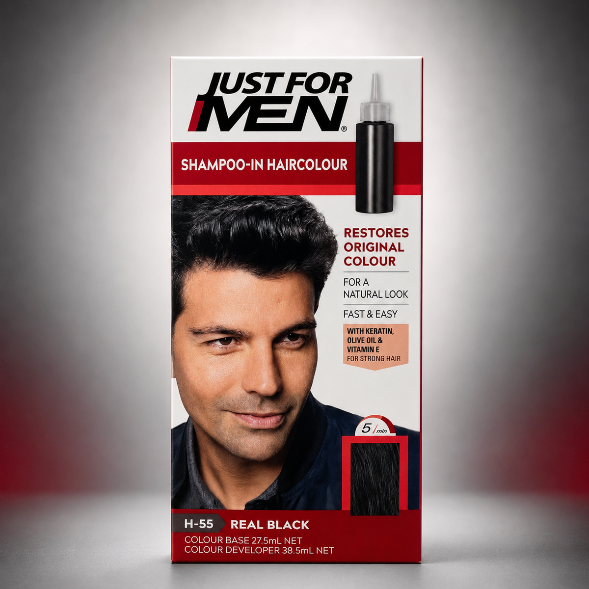 Just For Men Shampoo-In Hair Colour | VYBEÂ®