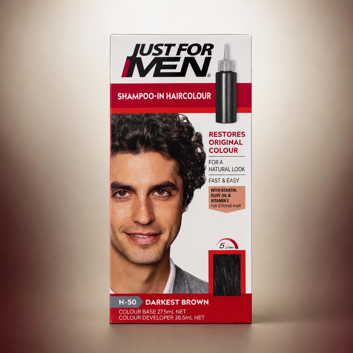 Just For Men Shampoo-In Hair Colour | VYBEÂ®