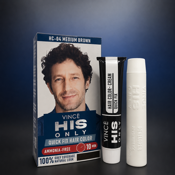VINCÃ‰ HIS ONLY Ammonia-Free Quick Fix Hair Color (HC-04 , HC-05 ) VYBEÂ®