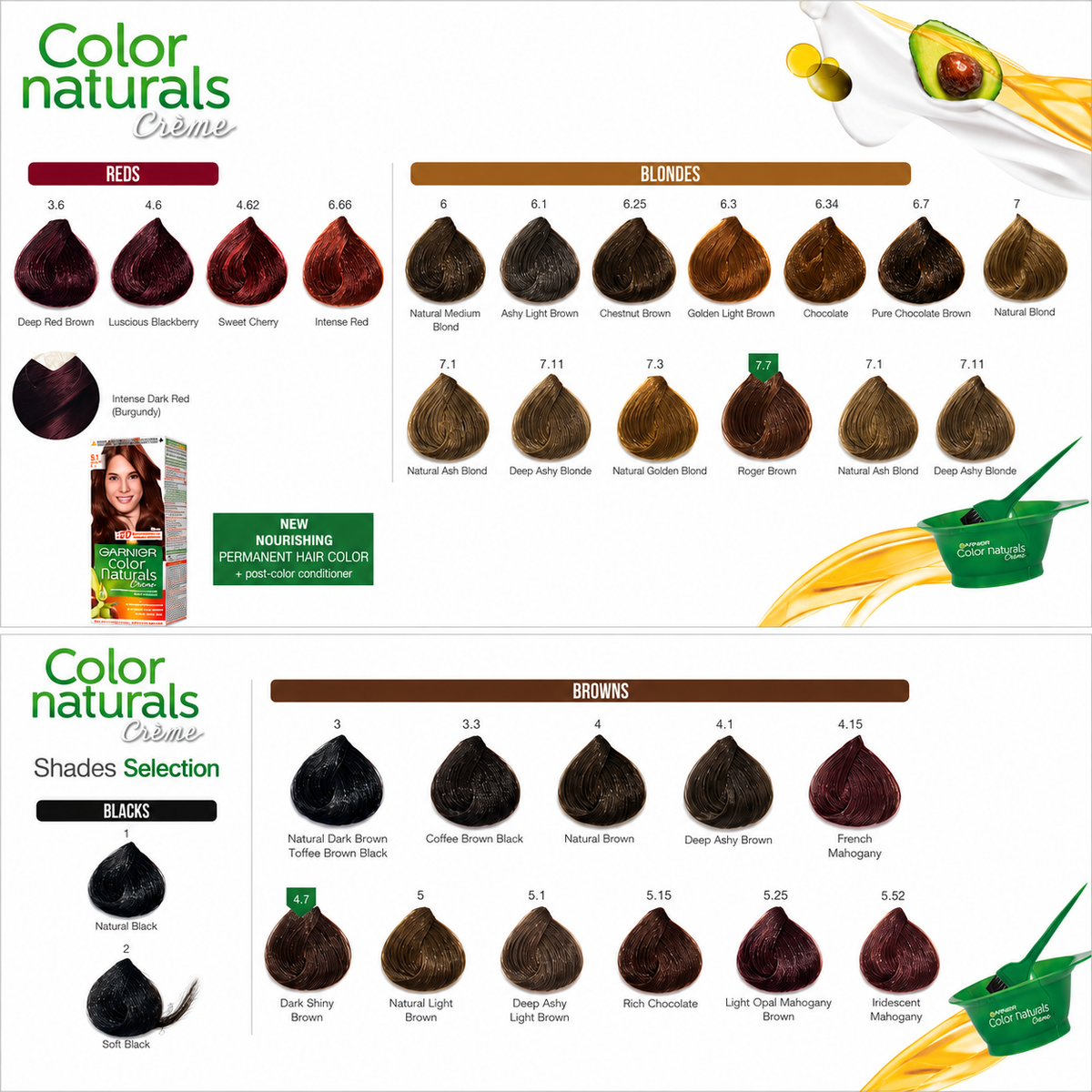 Garnier Color Naturals CrÃ¨me Permanent Hair Color  | VYBEÂ®