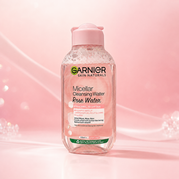 Garnier Skin Naturals Micellar Cleansing Water Rose Water for Normal to Dry Skin 125ml VYBEÂ®