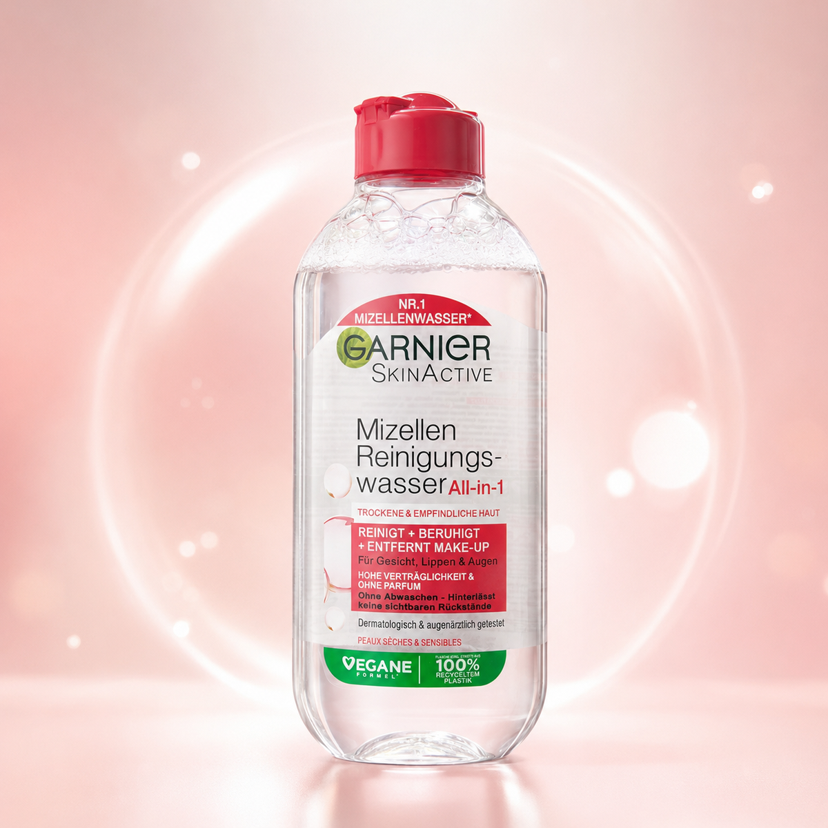 Garnier SkinActive Micellar Cleansing Water All-in-1 Sensitive Skin 400ml VYBEÂ®