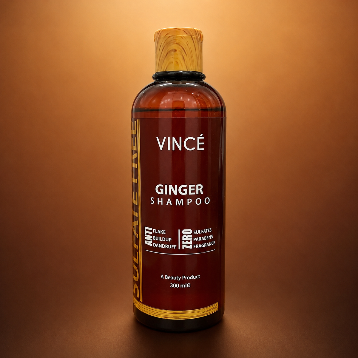 VINCÃ‰ Sulfate-Free Shampoo (Olive, Bamboo, Ginger & Avocado) 300ml VYBEÂ®