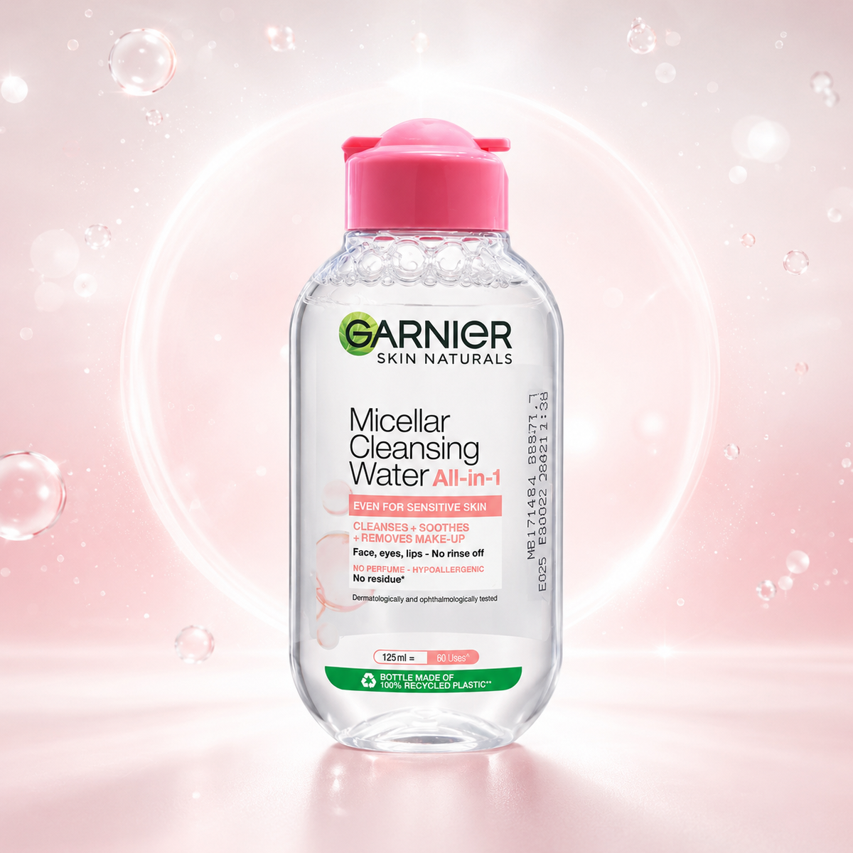Garnier Skin Naturals Micellar Cleansing Water All-in-1 for Sensitive Skin 125ml & 400ml | VYBEÂ®