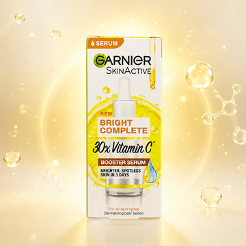 Garnier SkinActive Bright Complete 30X Vitamin C Booster Serum (15ml / 30ml) | VYBEÂ®