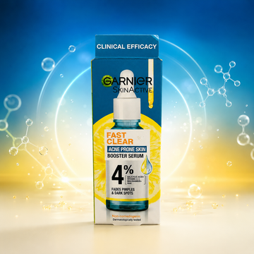 Garnier SkinActive Fast Clear 4% Acne Prone Skin Booster Serum (15ml / 30ml) | VYBEÂ®