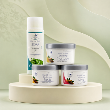 Dr. Derma Professional Hand & Foot Whitening Mani Pedi Kit (120ml, 300ml & 500ml Variants) â€“ VYBEÂ®