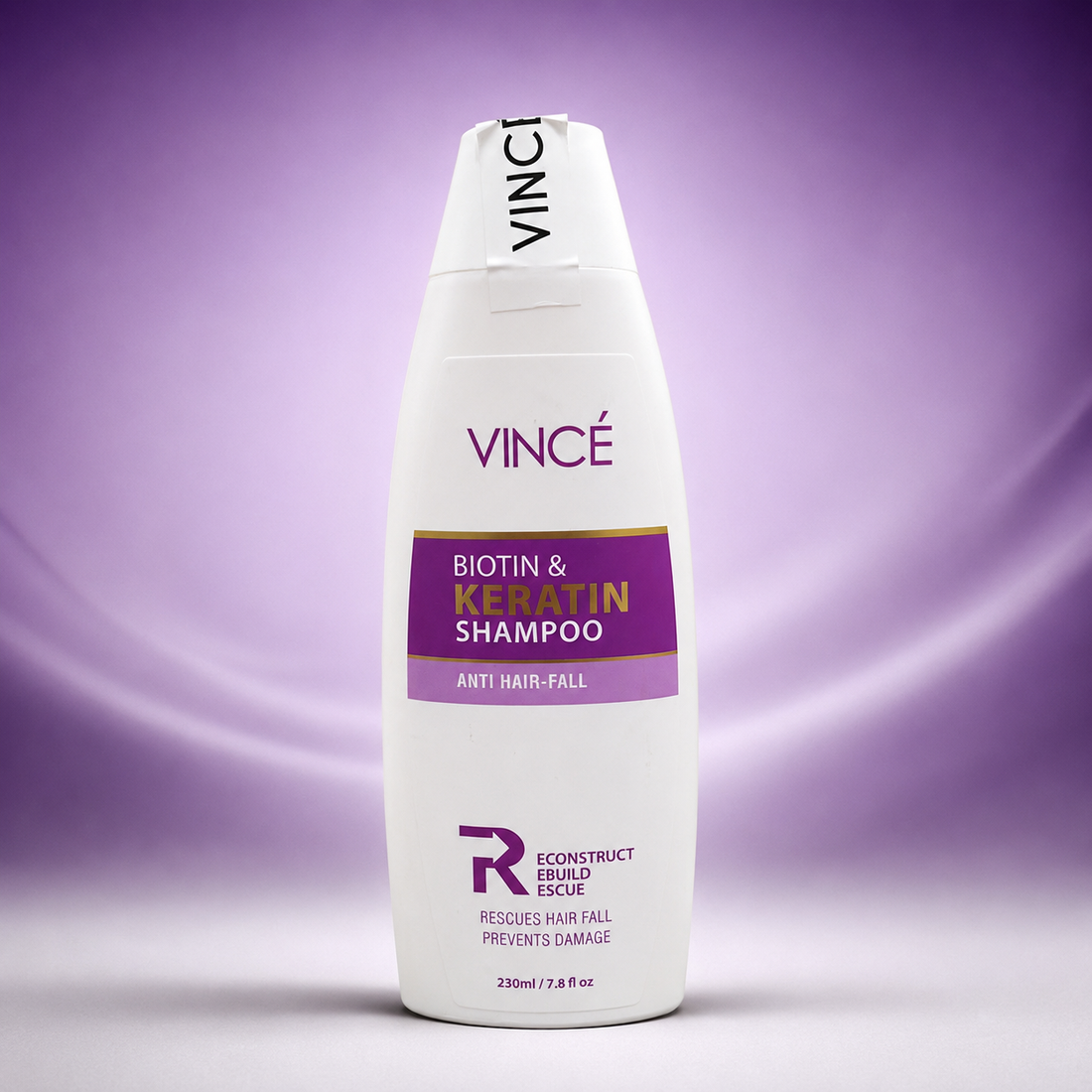 Vince Biotin & Keratin Anti Hair Fall Shampoo (115ml, 230ml) VYBEÂ®