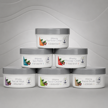 Dr. Derma Whitening Facial Kit Pack of 5 & 6 (120ml Each) VYBEÂ®