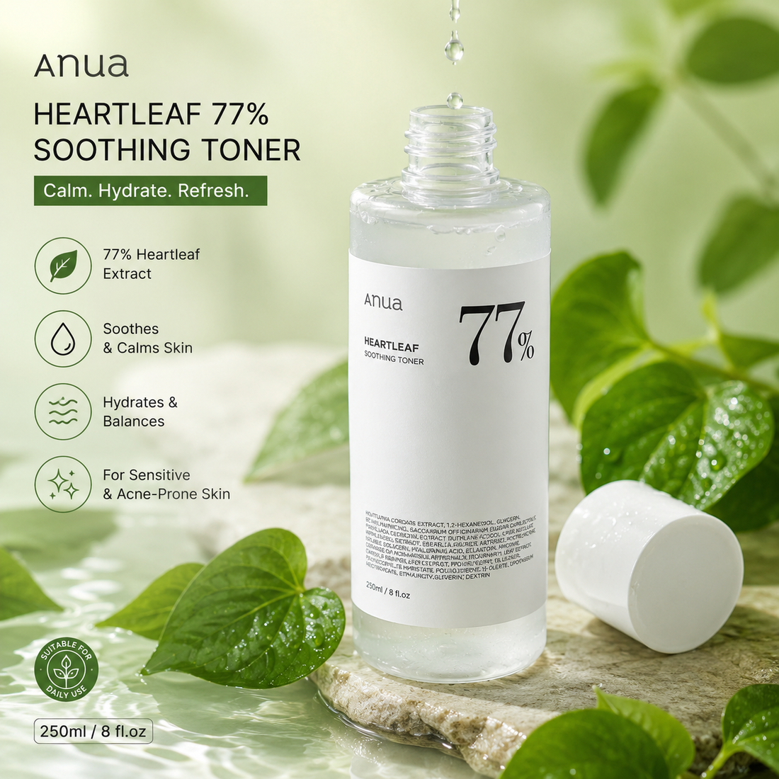 Anua Heartleaf 77% Soothing Toner
