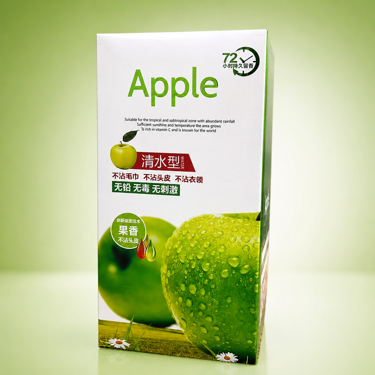 Apple Ammonia-Free Clear Water Hair Color Cream (A+B Pouch System) | VYBEÂ®
