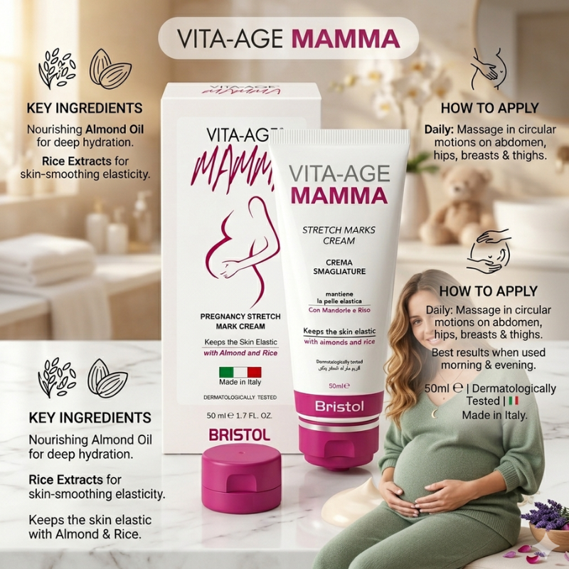 Vita-Age Mamma Pregnancy Stretch Mark Cream â€“ 50ml
