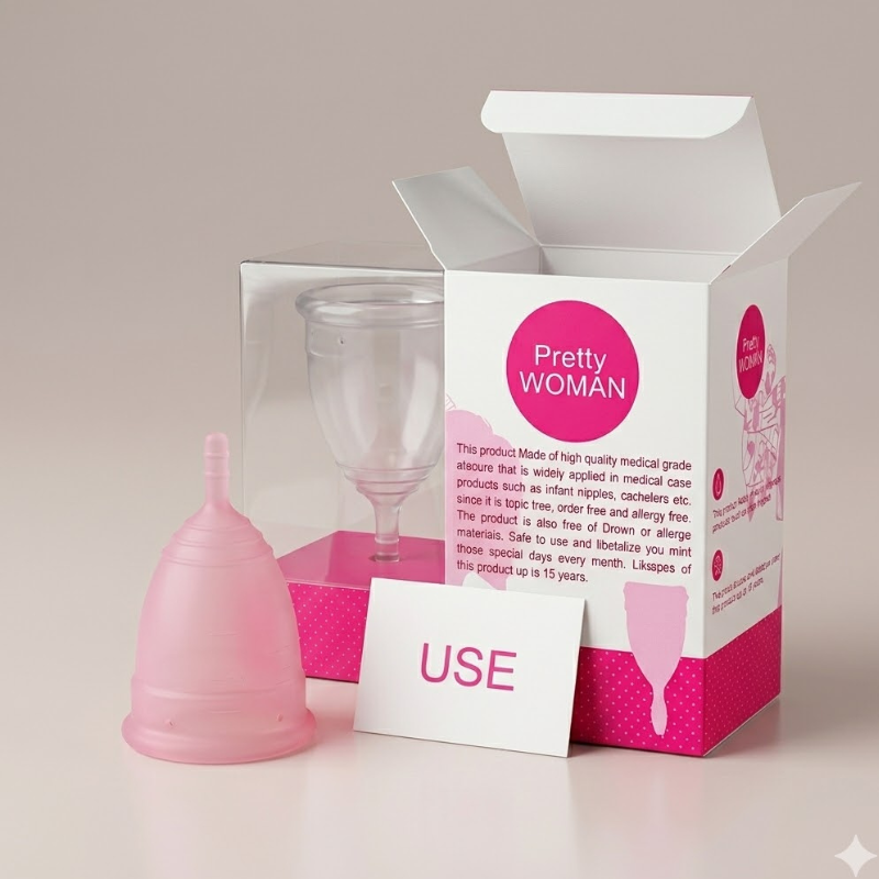 Pretty Woman Menstrual Period Small Cup