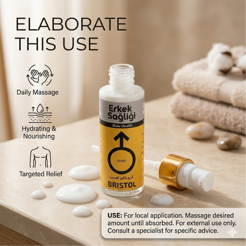 Erkek SaÄŸlÄ±ÄŸÄ± Bristol Male Health Cream â€“ 50ml