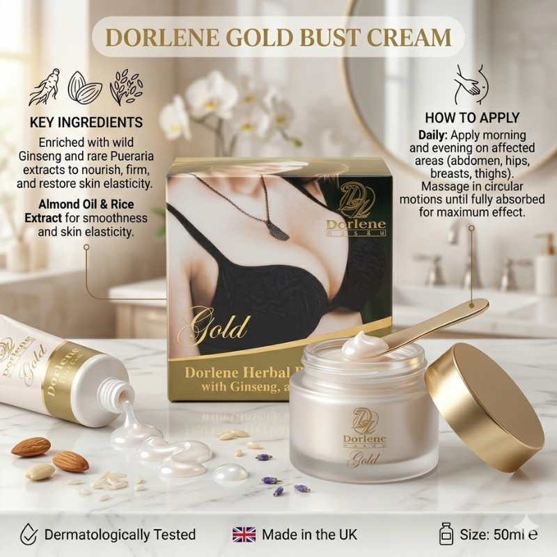 Dorlene Gold Breast Whitening Cream â€“ Herbal Formula