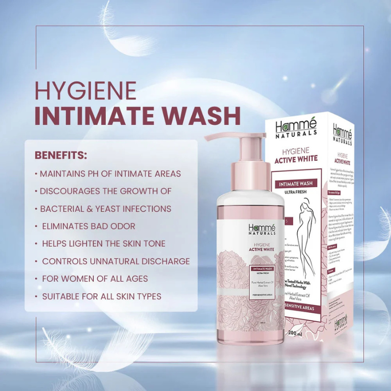 HAMME Active White INTIMATE WASH -200 ML