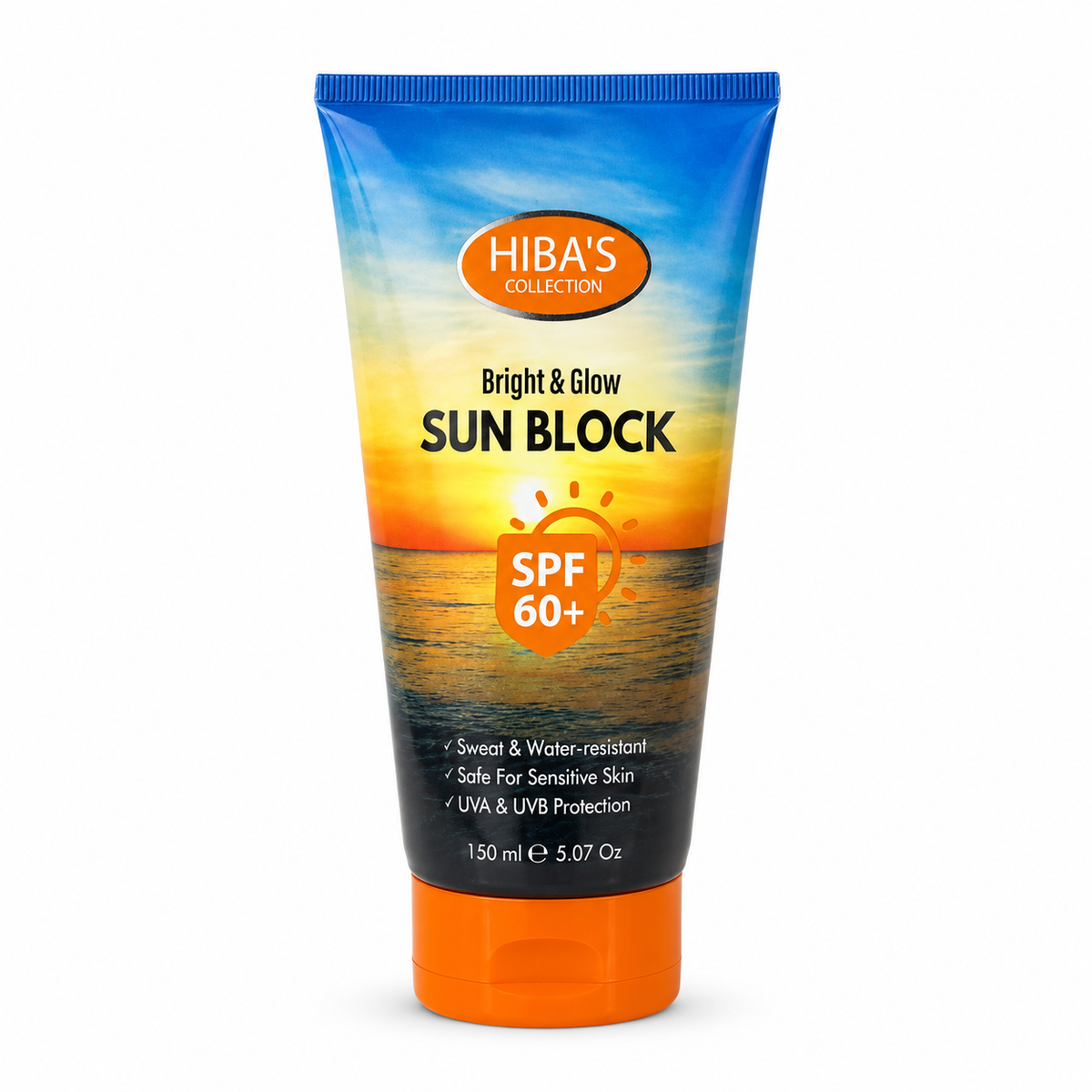 Hiba's Sunblock Bright Glow SPF 60 (150ml)
